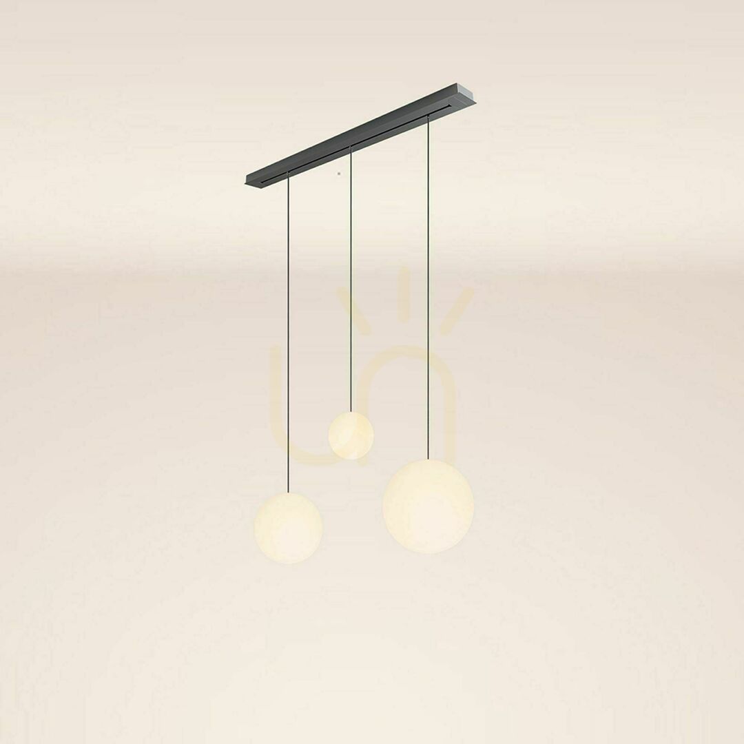 Kontrola Závěsné svítidlo s.luce Orb 3x E27 měď sklo, Ø 20/30/40 cm Závěsné svítidlo s.luce Orb 3x E27 měď sklo, Ø 20/30/40 cm