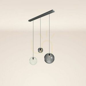 Závěsný lustr s.luce Orb 3x E27 zlatý sklo 20/30/40 cm small 11