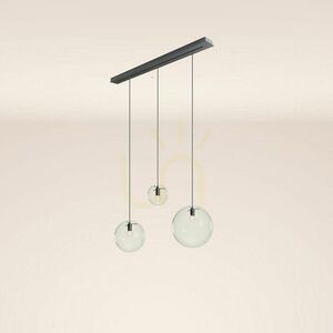 Závěsný lustr s.luce Orb 3x E27 zlatý sklo 20/30/40 cm small 4