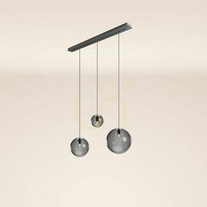 Závěsný lustr s.luce Orb 3x E27 zlatý sklo 20/30/40 cm small 6