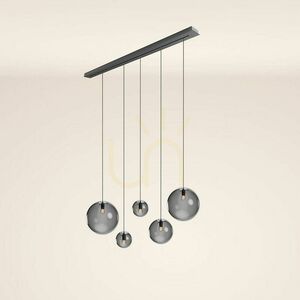 Lustr s.luce Orb bílý 5 světel sklo kov 160 cm nad jídelní stůl 11 Lustr s.luce Orb bílý 5 světel sklo kov 160 cm nad jídelní stůl small 11