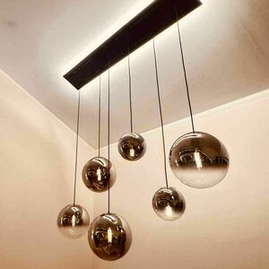 Lustr s.luce Orb 5x E27 sklo kov 160 cm nad jídelní stůl 9 Lustr s.luce Orb 5x E27 sklo kov 160 cm nad jídelní stůl small 9