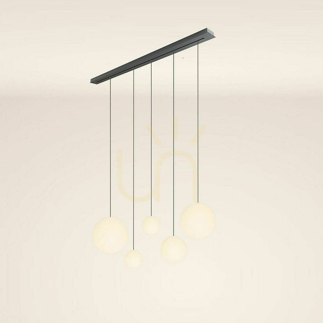 Kontrola Lustr s.luce Orb zlatý 5x E27 sklo kov minimalistický Lustr s.luce Orb zlatý 5x E27 sklo kov minimalistický