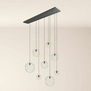 Lustr s.luce Orb zlatý skleněný 8ramenný 2 řady small 6