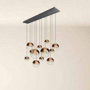 Lustr s.luce Orb 12x E27 kouřové sklo, 2 řady, 160 cm 9 Lustr s.luce Orb 12x E27 kouřové sklo, 2 řady, 160 cm small 9