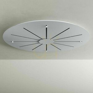Stropní baldachýn s.luce Modular černý Ø 60 cm kov 16 světelných bodů 10 Stropní baldachýn s.luce Modular černý Ø 60 cm kov 16 světelných bodů small 10