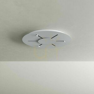Stropní baldachýn s.luce Modular černý Ø 60 cm kov 16 světelných bodů 7 Stropní baldachýn s.luce Modular černý Ø 60 cm kov 16 světelných bodů small 7