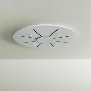 Stropní baldachýn s.luce Modular černý Ø 60 cm kov 16 světelných bodů 9 Stropní baldachýn s.luce Modular černý Ø 60 cm kov 16 světelných bodů small 9