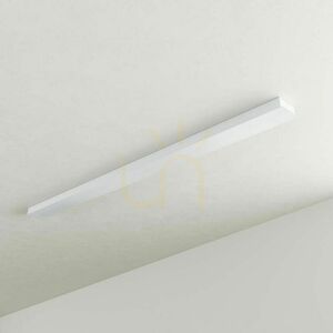Stropní nosník s.luce Modular obdélníkový bílý kov 160 cm bez otvorů small 5