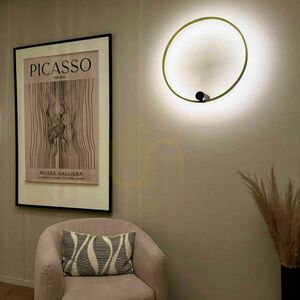 Přisazené stropní svítidlo s.luce Ring Air LED 60 cm stříbrné 3 Přisazené stropní svítidlo s.luce Ring Air LED 60 cm stříbrné small 3