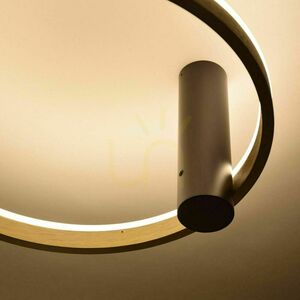 Stropní svítidlo s.luce Ring Air LED zlaté Ø 60 cm small 5