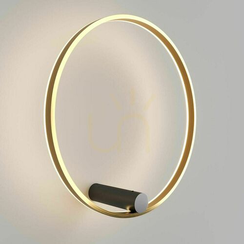 Kontrola Stropní svítidlo s.luce Ring Air LED zlaté Ø 60 cm