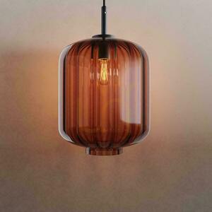 Závěsné svítidlo s.luce Velo, hnědé sklo, Ø 25 cm, E27 small 13