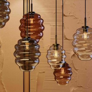 Závěsné svítidlo s.luce Echos sklo transparentní E27 500 cm 1x 25 cm 7 Závěsné svítidlo s.luce Echos sklo transparentní E27 500 cm 1x 25 cm small 7