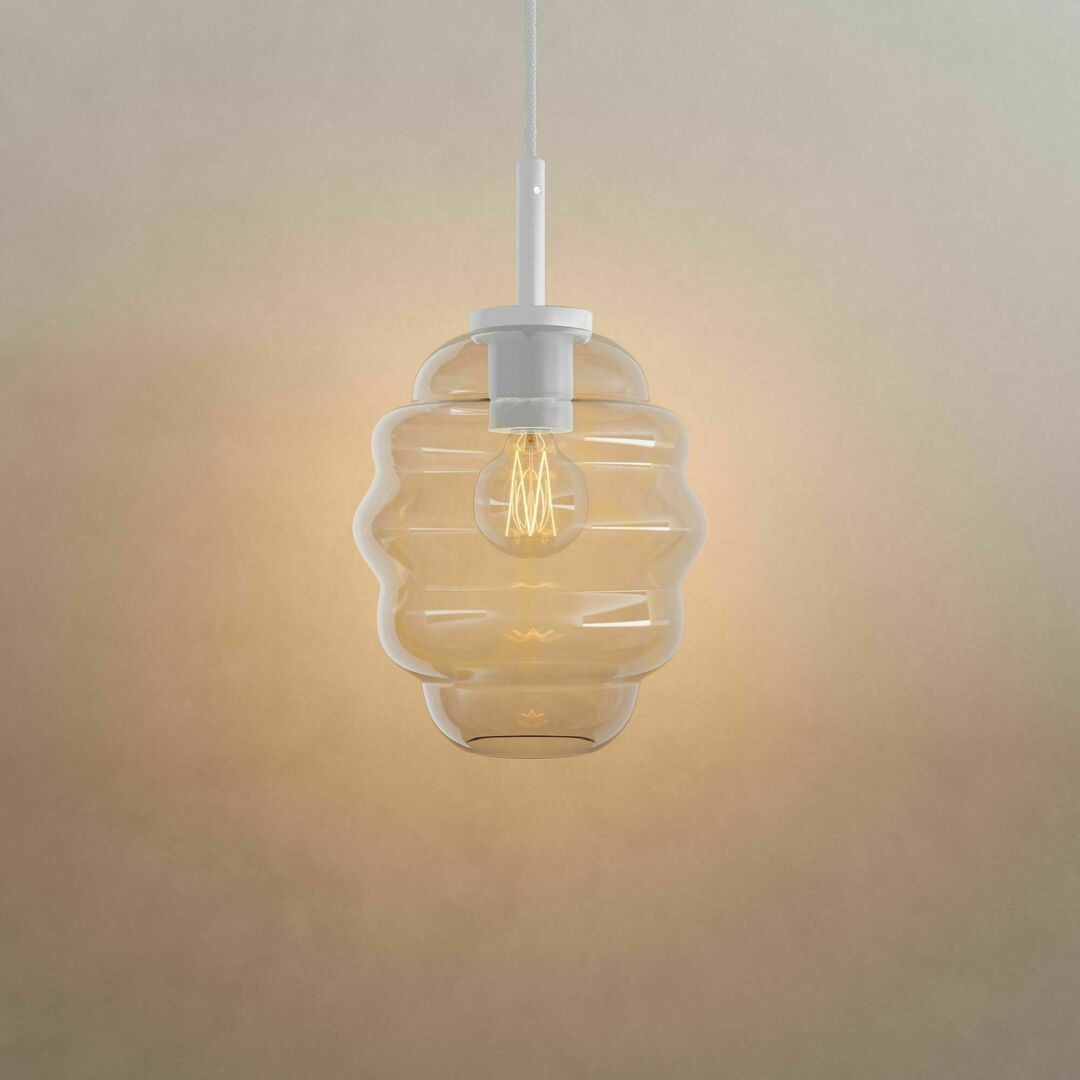 Zobrazit Závěsné svítidlo s.luce Echos z čirého skla E27, kabel 500 cm Závěsné svítidlo s.luce Echos z čirého skla E27, kabel 500 cm