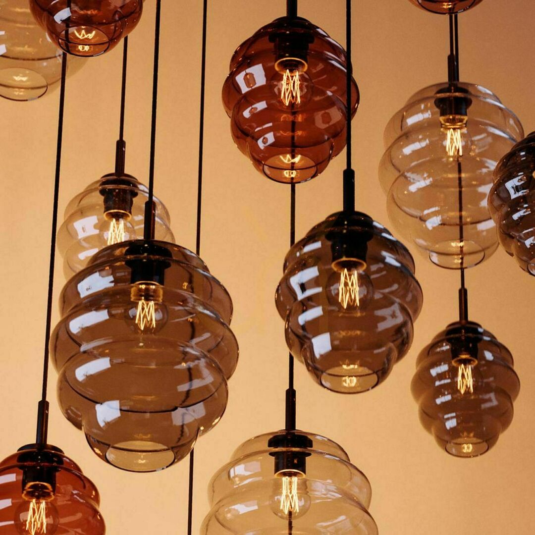 Zobrazit Závěsné svítidlo s.luce Echos z čirého skla E27, kabel 500 cm Závěsné svítidlo s.luce Echos z čirého skla E27, kabel 500 cm