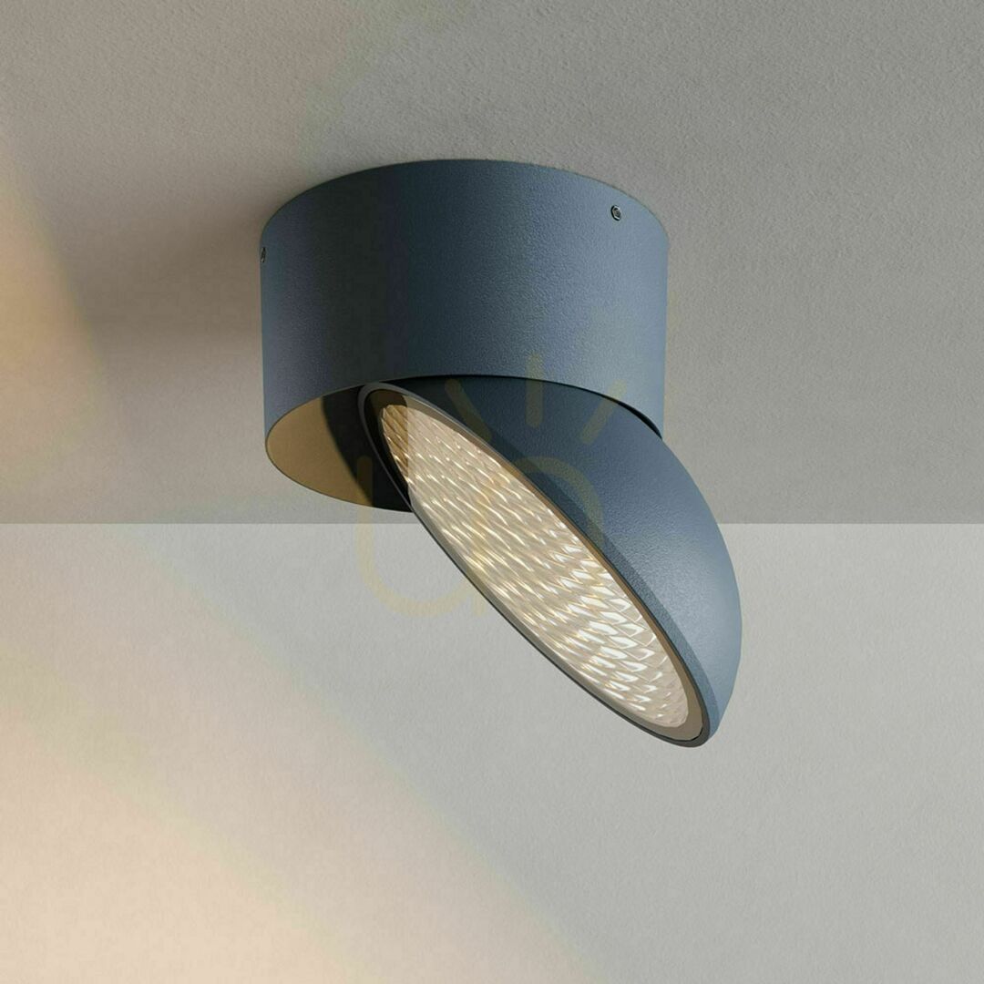 Zobrazit Venkovní stropní LED svítidlo s.luce Santa Out černé IP65 otočné Venkovní stropní LED svítidlo s.luce Santa Out černé IP65 otočné