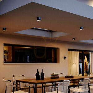 Venkovní stropní LED svítidlo s.luce Santa Out bílé IP65 5 W 2700 K small 3