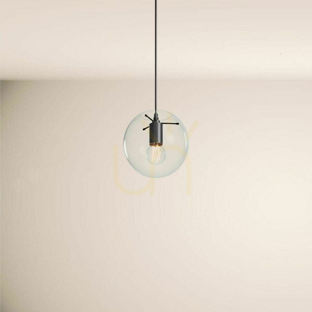 Zobrazit Závěsné svítidlo s.luce Orb skleněná koule 50 cm hnědá E27 Závěsné svítidlo s.luce Orb skleněná koule 50 cm hnědá E27