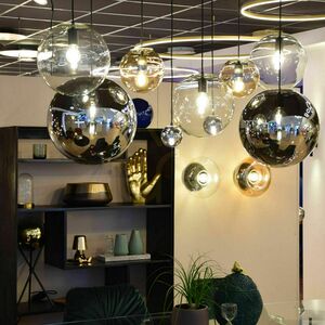 Závěsné svítidlo s.luce Orb 30 cm sklo kouřové E27 150 cm 7 Závěsné svítidlo s.luce Orb 30 cm sklo kouřové E27 150 cm small 7