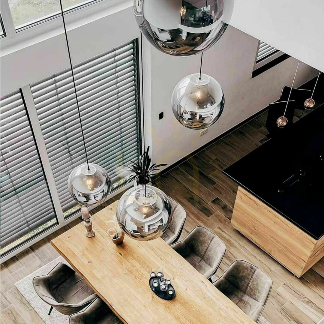 Náhled Závěsné svítidlo s.luce Orb 40 cm sklo měď E27 stmívatelné Závěsné svítidlo s.luce Orb 40 cm sklo měď E27 stmívatelné