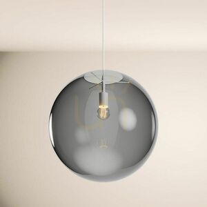 Závěsné svítidlo s.luce Orb skleněné koule kouřové 20 cm 500 cm E27 small 9