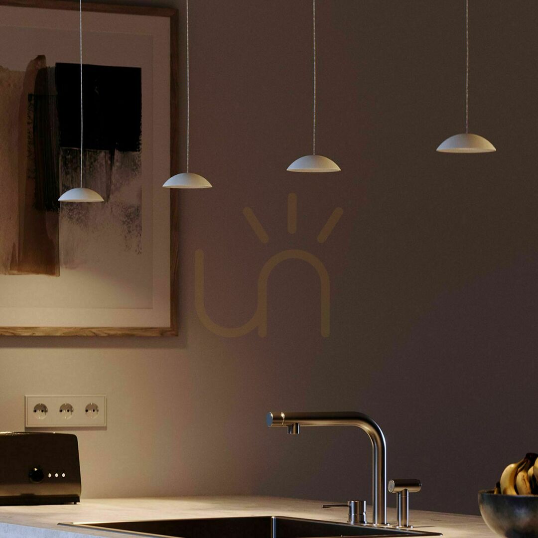 Zobrazit Závěsné LED svítidlo s.luce Santa Air černé Ø 11 cm stmívatelné Závěsné LED svítidlo s.luce Santa Air černé Ø 11 cm stmívatelné