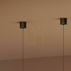Závěsné LED svítidlo s.luce Santa Air černé Ø 11 cm stmívatelné 8 Závěsné LED svítidlo s.luce Santa Air černé Ø 11 cm stmívatelné small 8