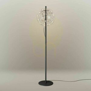 Stojací lampa s.luce Atom Metal černá LED 208 cm dotykový stmívač 14 Stojací lampa s.luce Atom Metal černá LED 208 cm dotykový stmívač small 14