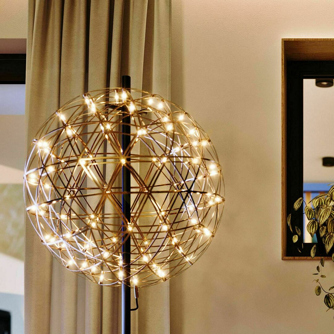 Náhled Stojací lampa s.luce Atom Metal černá LED 208 cm dotykový stmívač Stojací lampa s.luce Atom Metal černá LED 208 cm dotykový stmívač