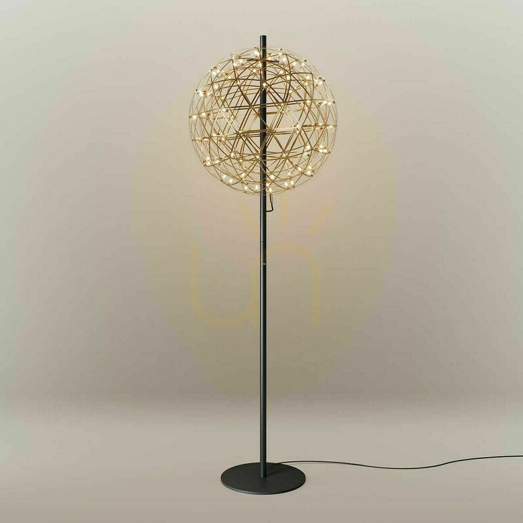 Kontrola Stojací lampa s.luce Atom Metal černá LED dotykový stmívač Stojací lampa s.luce Atom Metal černá LED dotykový stmívač