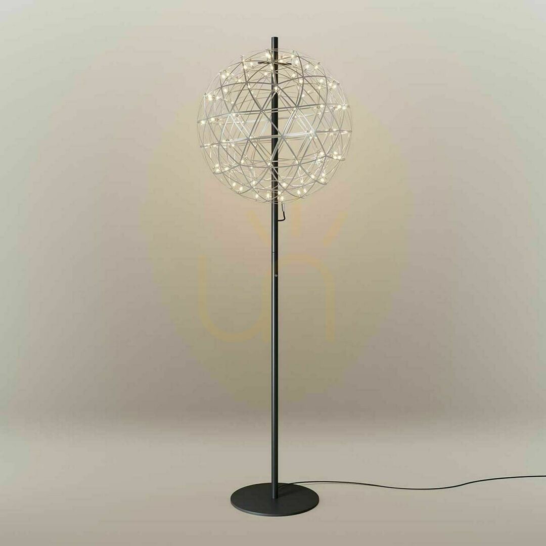 Zobrazit Stojací lampa s.luce Atom Metal černá LED dotykový stmívač Stojací lampa s.luce Atom Metal černá LED dotykový stmívač