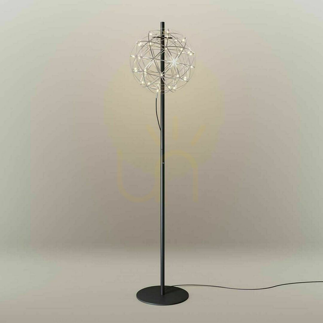 Zobrazit Stojací lampa s.luce Atom Metal černá LED dotykový stmívač Stojací lampa s.luce Atom Metal černá LED dotykový stmívač