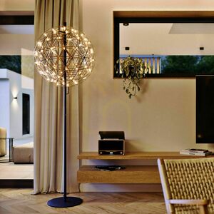 Stojací lampa s.luce Atom Metal černá LED dotykový stmívač 0 Stojací lampa s.luce Atom Metal černá LED dotykový stmívač small 0