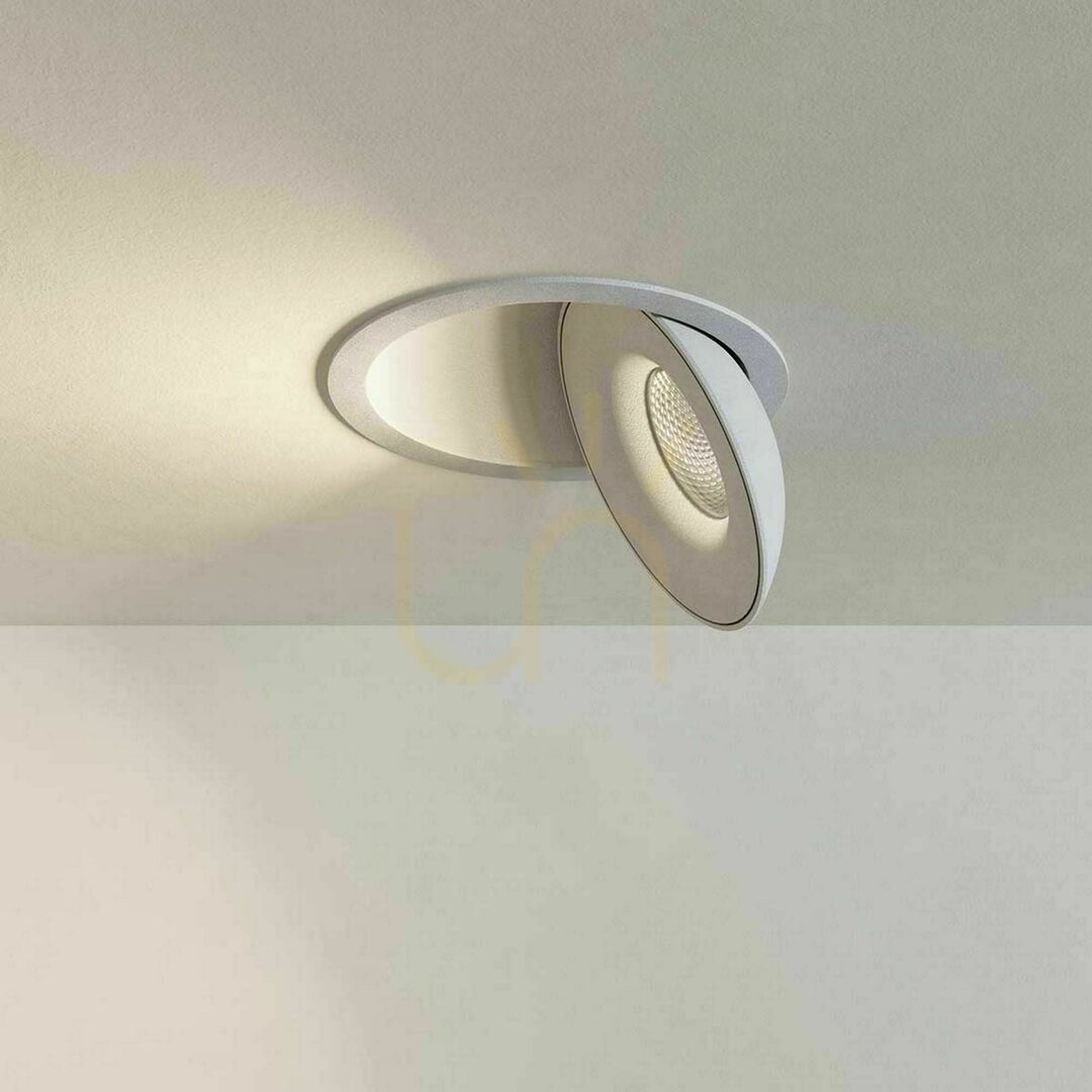 Náhled Vestavné LED bodové svítidlo s.luce Santa Deep, zlaté, otočné, stmívatelné Vestavné LED bodové svítidlo s.luce Santa Deep, zlaté, otočné, stmívatelné