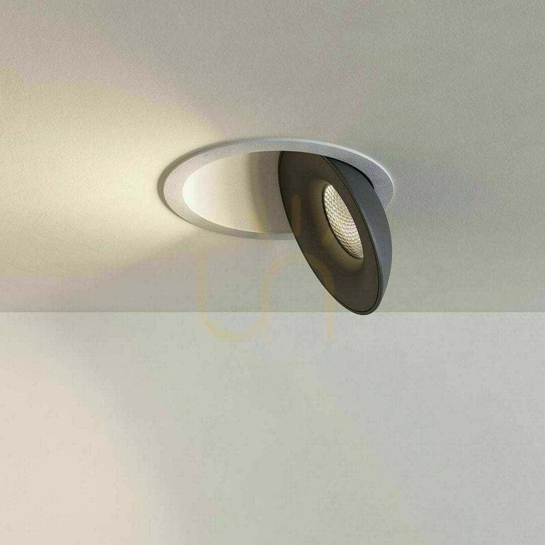 Náhled Vestavné LED bodové svítidlo s.luce Santa Deep, zlaté, otočné, stmívatelné Vestavné LED bodové svítidlo s.luce Santa Deep, zlaté, otočné, stmívatelné