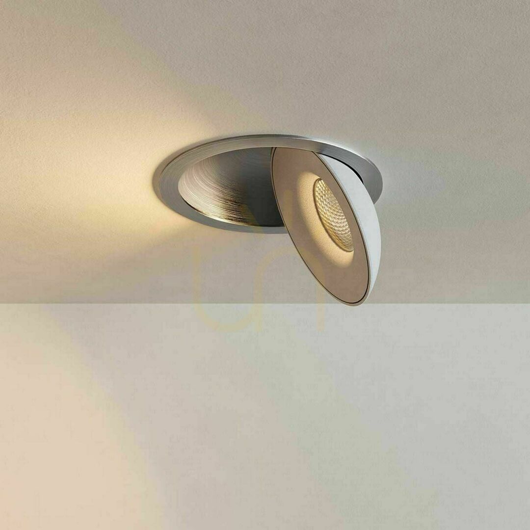 Zobrazit Vestavné LED svítidlo s.luce Santa Deep zlaté stmívatelné otočné 11W 2700K Vestavné LED svítidlo s.luce Santa Deep zlaté stmívatelné otočné 11W 2700K