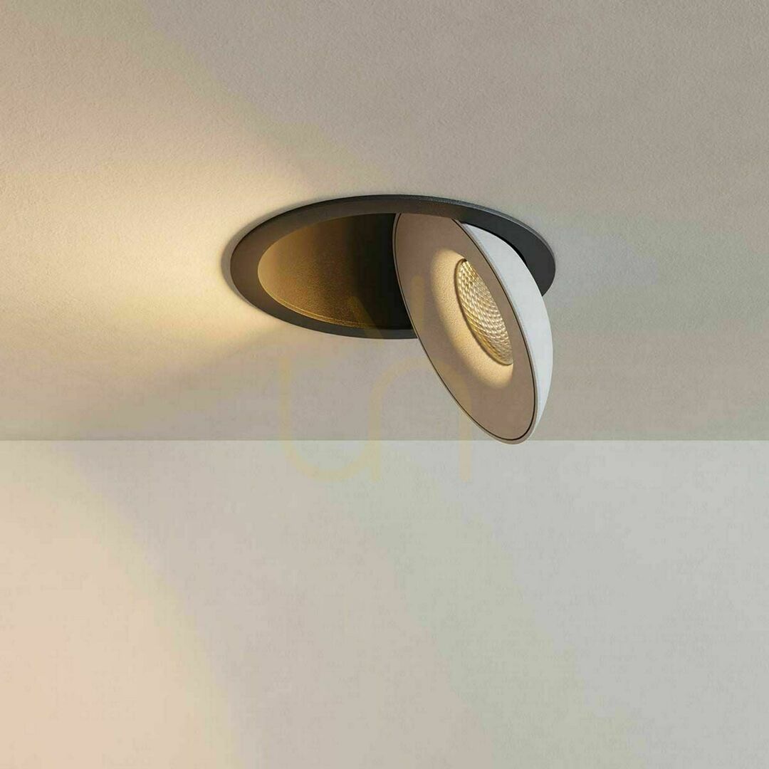 Zobrazit Vestavné LED bodové světlo s.luce Santa Deep otočné zlaté stmívatelné 4000 K Vestavné LED bodové světlo s.luce Santa Deep otočné zlaté stmívatelné 4000 K