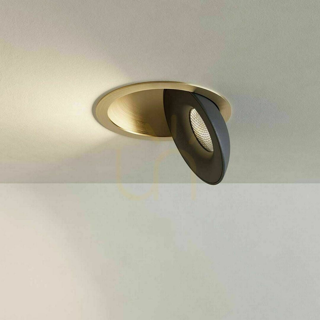 Zobrazit Vestavné LED svítidlo s.luce Santa Deep černé otočné stmívatelné 4000K 11W Vestavné LED svítidlo s.luce Santa Deep černé otočné stmívatelné 4000K 11W