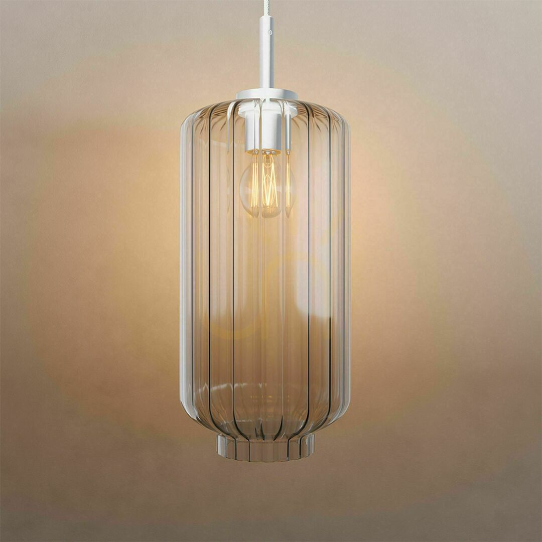 Zobrazit Závěsné svítidlo s.luce Velo Galerie hnědé sklo 25 cm 500 cm Závěsné svítidlo s.luce Velo Galerie hnědé sklo 25 cm 500 cm