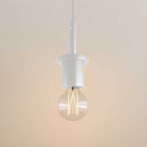Závěsné svítidlo s.luce Velo čiré sklo Ø 18 cm E27, bílé zavěšení 500 cm small 16
