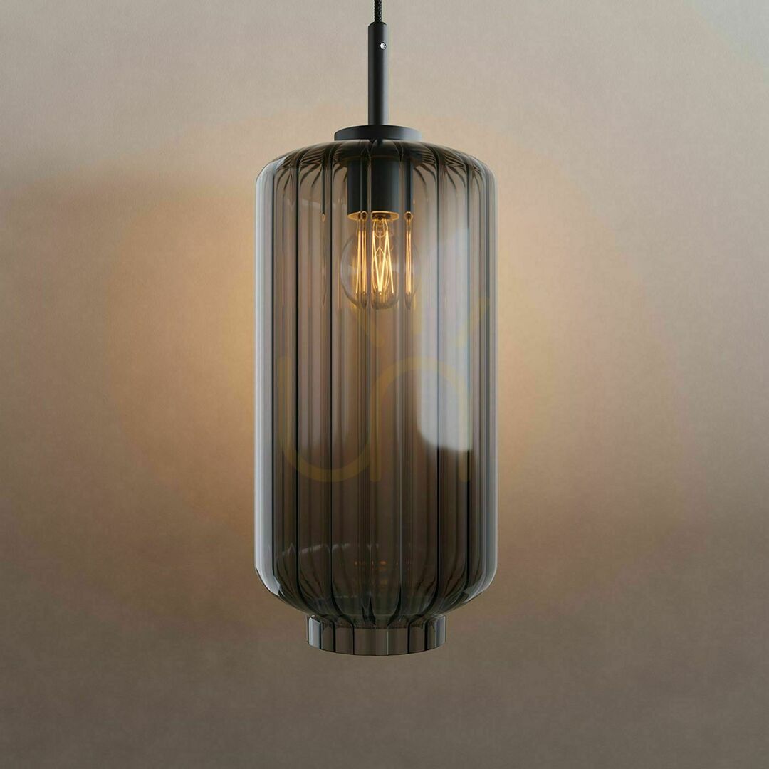 Kontrola Závěsné svítidlo s.luce Velo sklo průhledné 20 cm E27 500 cm Závěsné svítidlo s.luce Velo sklo průhledné 20 cm E27 500 cm