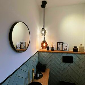 Závěsné svítidlo s.luce Echos Glass, sklo transparentní, E27, 150 cm 6 Závěsné svítidlo s.luce Echos Glass, sklo transparentní, E27, 150 cm small 6