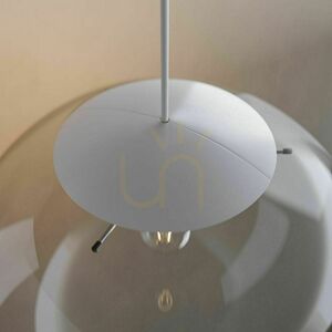 Stínítko na lampu s.luce Orb černé plastové kruhové 40 cm small 8