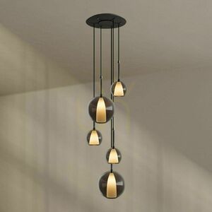 Lustr s.luce Belluna 5x E14/E27, vícebarevný, Ø 60 cm 13 Lustr s.luce Belluna 5x E14/E27, vícebarevný, Ø 60 cm small 13