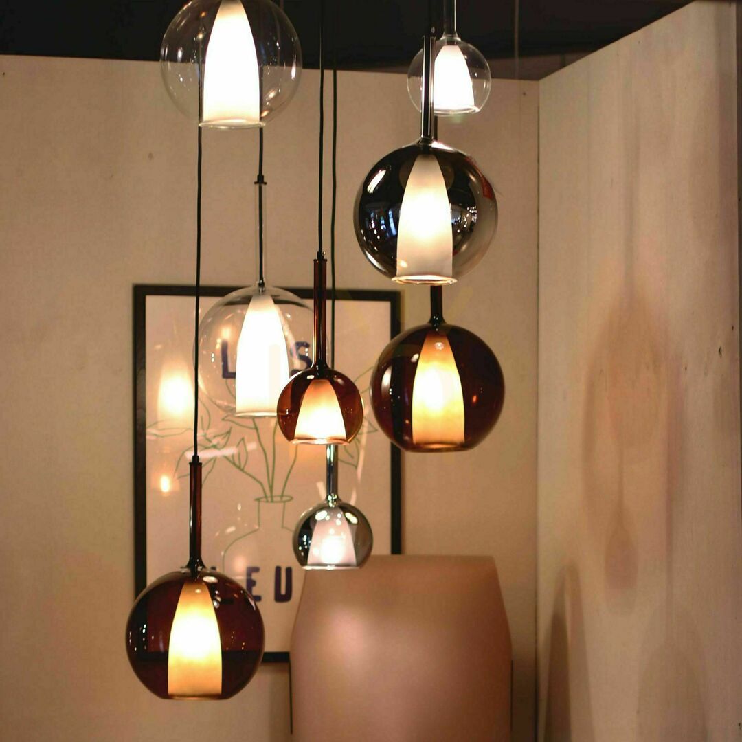 Zobrazit Lustr s.luce Belluna 3 světla kouřové sklo moderní 24 cm Lustr s.luce Belluna 3 světla kouřové sklo moderní 24 cm