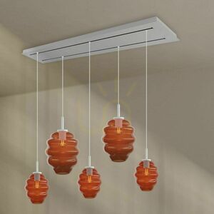 Lustr s.luce Echos 5x E27 40 W vícebarevný minimalistický Ø 18/25 cm 8 Lustr s.luce Echos 5x E27 40 W vícebarevný minimalistický Ø 18/25 cm small 8