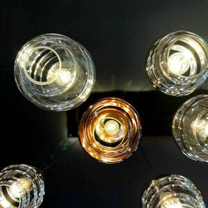 Lustr s.luce Echos 5x E27 hnědý sklo kov 60 cm regulovatelný 14 Lustr s.luce Echos 5x E27 hnědý sklo kov 60 cm regulovatelný small 14