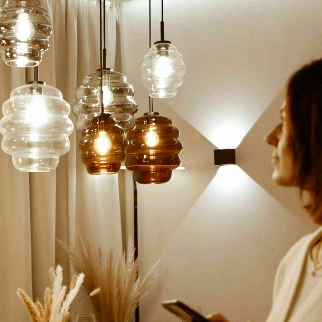 Náhled Lustr s.luce Echos 8ramenný vícebarevný Ø 25 cm Lustr s.luce Echos 8ramenný vícebarevný Ø 25 cm