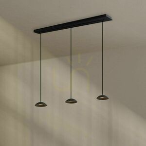 Závěsné LED svítidlo s.luce Santa Air 3 světla černé 120 cm 0 Závěsné LED svítidlo s.luce Santa Air 3 světla černé 120 cm small 0